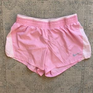 Nike Dri Fit Pink Running Shorts - Size M